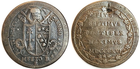 Pius VII 1816 Matteino